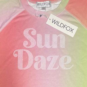 NWT Wildfox Couture Sun Daze Sweatshirt Sz. XL
